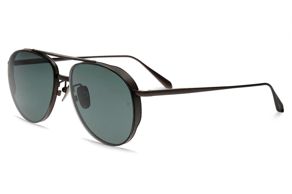 Linda Farrow - Meret Sunglasses Matte Nickel (C3)