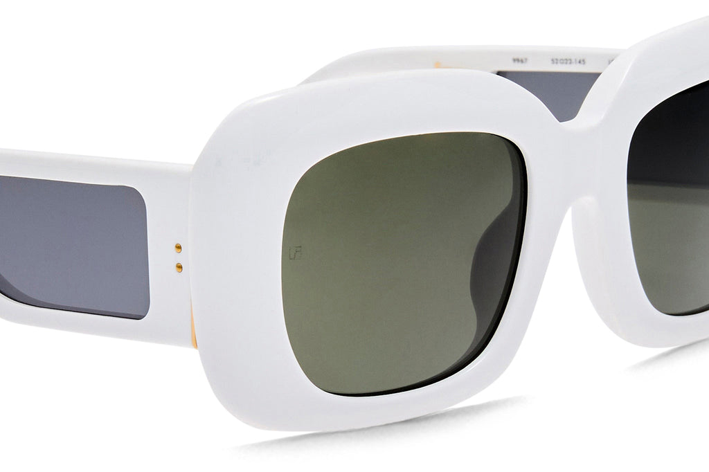 Linda Farrow - Emmy Sunglasses White (C2)