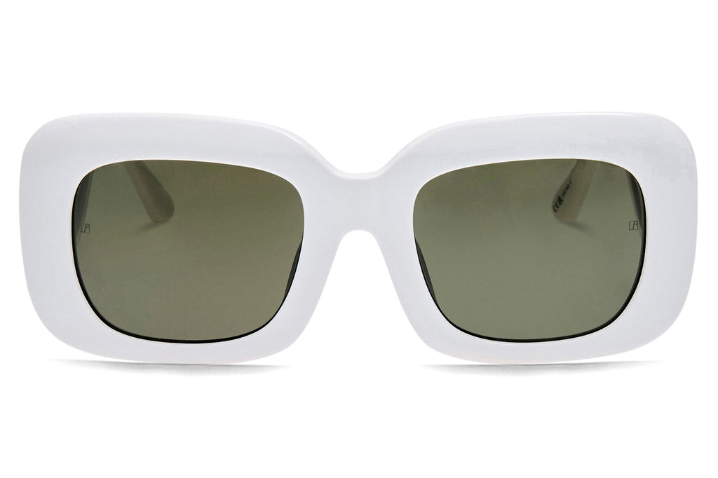 Linda Farrow - Emmy Sunglasses White (C2)