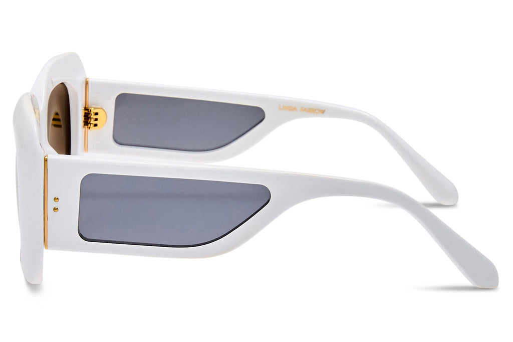 Linda Farrow - Emmy Sunglasses White (C2)