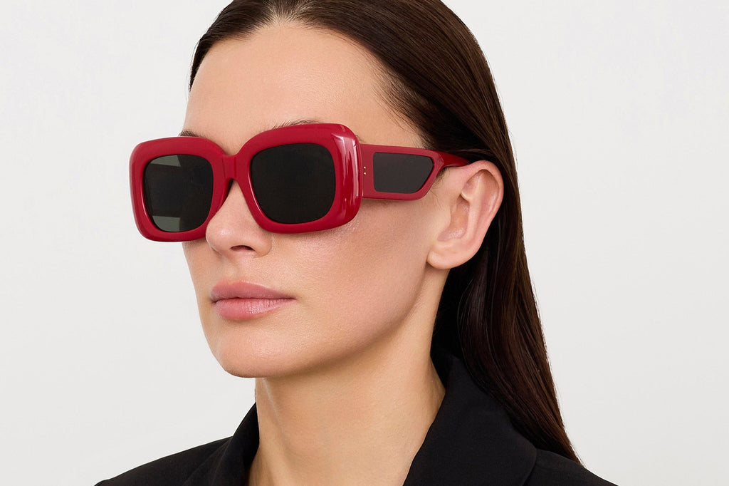 Linda Farrow - Emmy Sunglasses Red (C3)