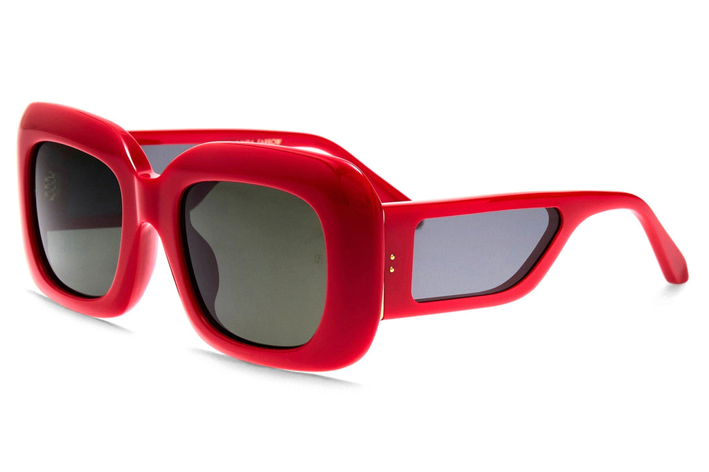 Linda Farrow - Emmy Sunglasses Red (C3)
