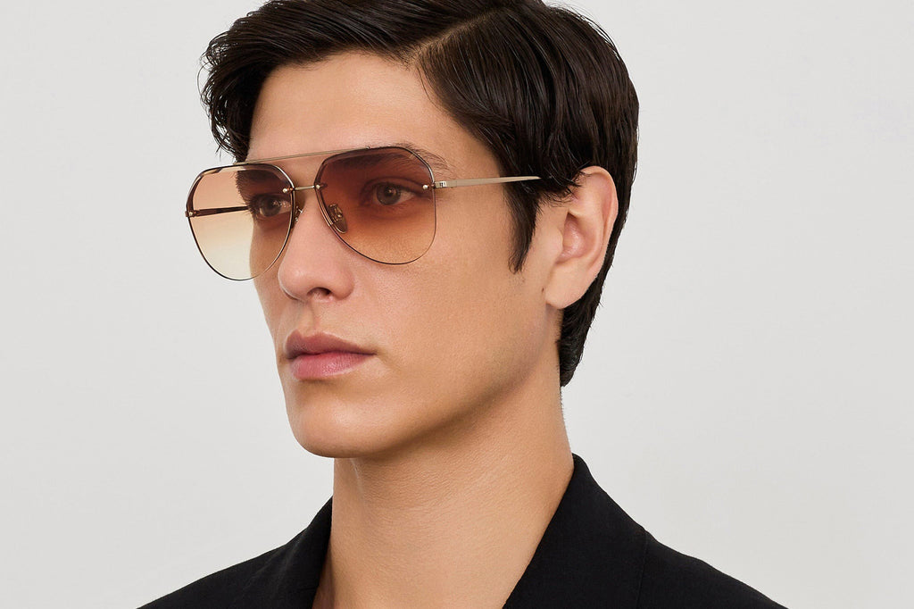 Linda Farrow - Quynh Sunglasses Light Gold (C3)