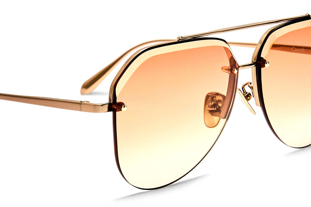 Linda Farrow - Quynh Sunglasses Light Gold (C3)