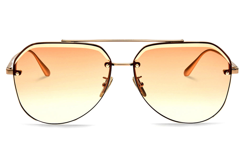 Linda Farrow - Quynh Sunglasses Light Gold (C3)