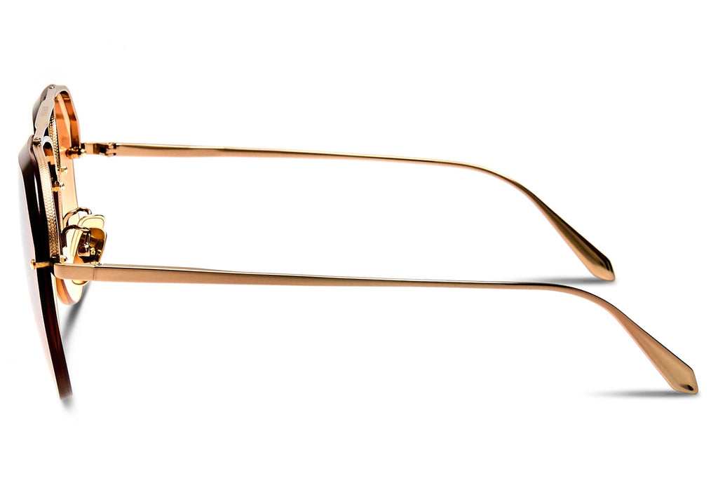 Linda Farrow - Quynh Sunglasses Light Gold (C3)