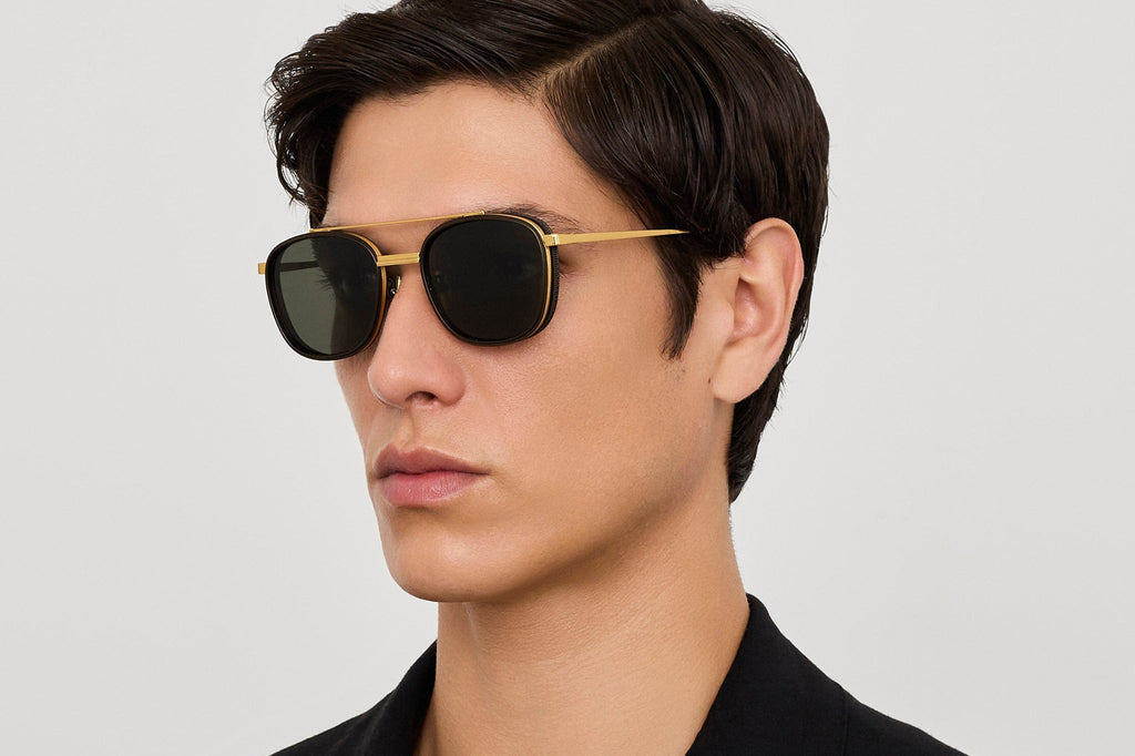 Linda Farrow - Varo Sunglasses Yellow Gold (C1)
