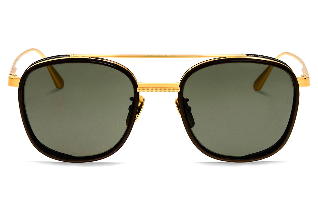 Linda Farrow - Varo Sunglasses Yellow Gold (C1)