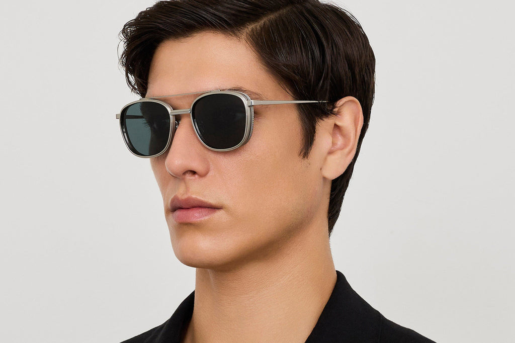 Linda Farrow - Varo Sunglasses White Gold (C2)
