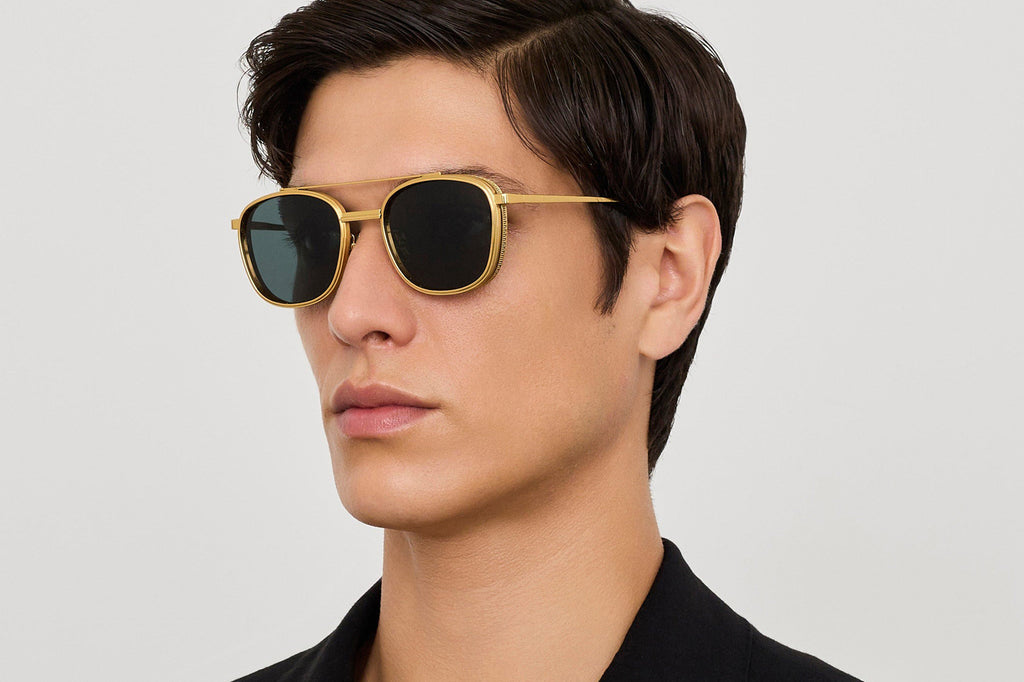 Linda Farrow - Varo Sunglasses Yellow Gold (C4)