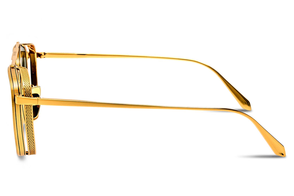 Linda Farrow - Varo Sunglasses Yellow Gold (C4)