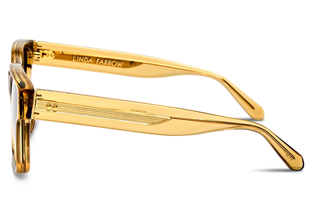 Linda Farrow - Nathan Sunglasses Khaki/Light Gold (C3)
