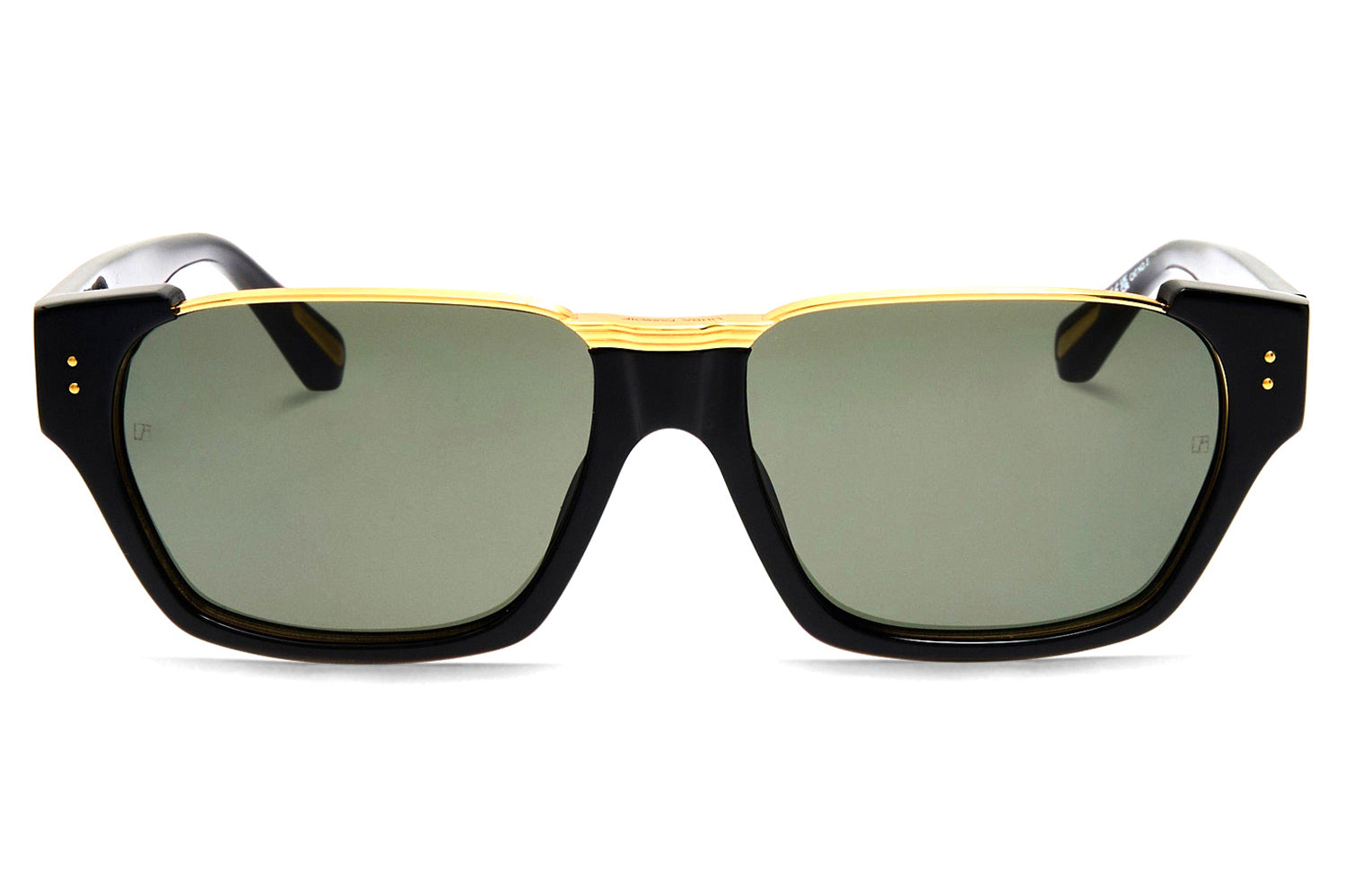 Linda Farrow Gold and Black Sunglasses LFL1532S KAIA Sunglasses - Linda Farrow Authorized Retailer  main image 4