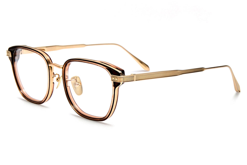 Linda Farrow - Blakher Eyeglasses Brown/Light Gold (C2)