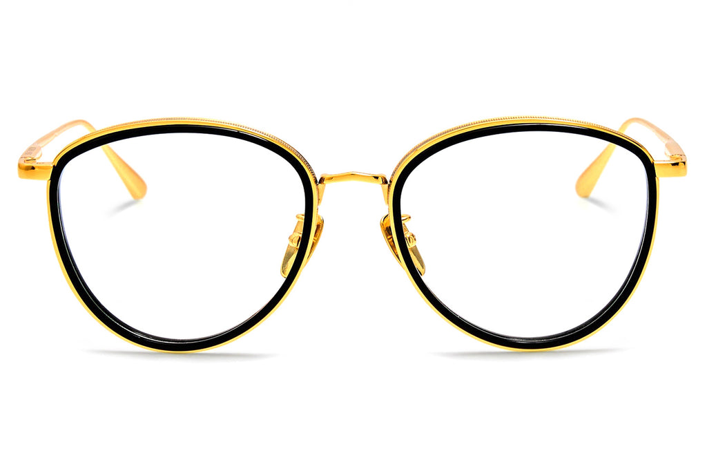 Linda Farrow - Dahlia Eyeglasses Black/Yellow Gold (C1)