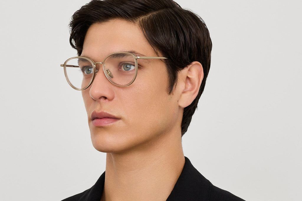 Linda Farrow - Dahlia Eyeglasses Ash/Light Gold (C2)