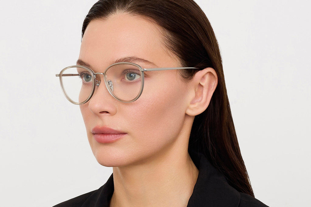 Linda Farrow - Dahlia Eyeglasses Truffle/White Gold (C3)