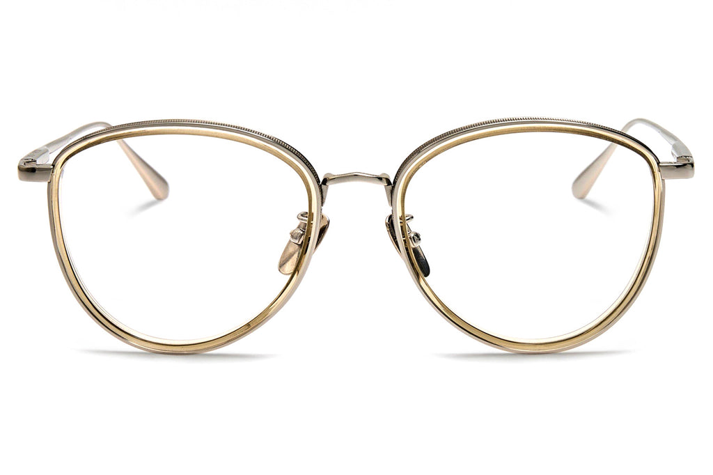 Linda Farrow - Dahlia Eyeglasses Truffle/White Gold (C3)