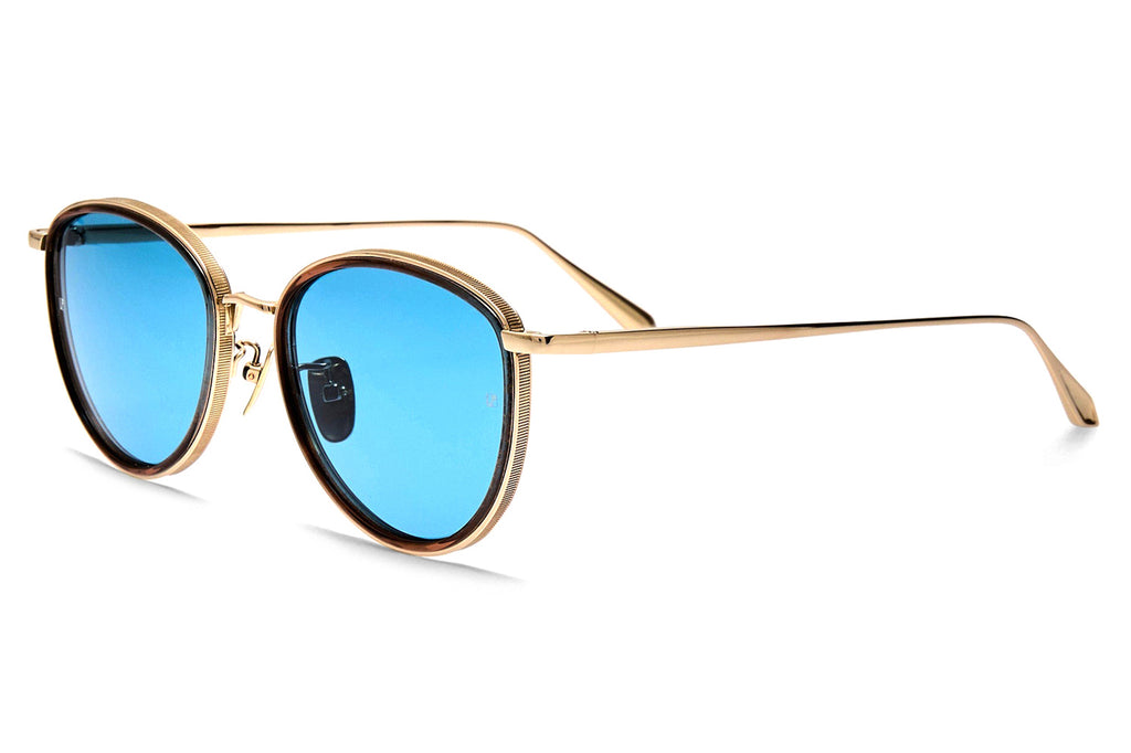 Linda Farrow - Dahlia Sunglasses Brown/Light Gold (C5)