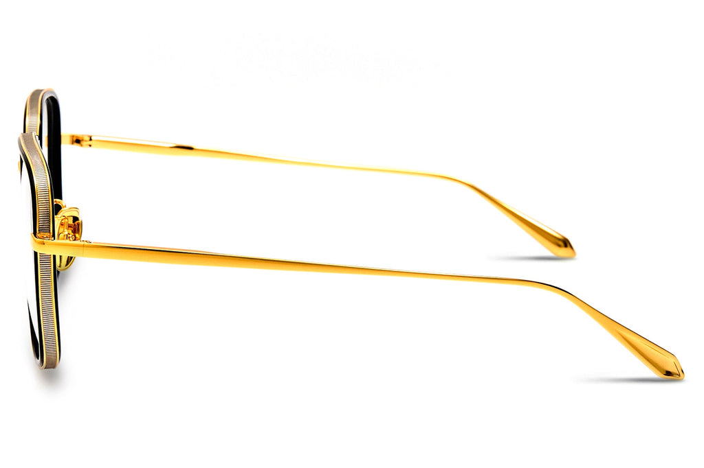 Linda Farrow - Alicia Eyeglasses Black/Yellow Gold (C1)
