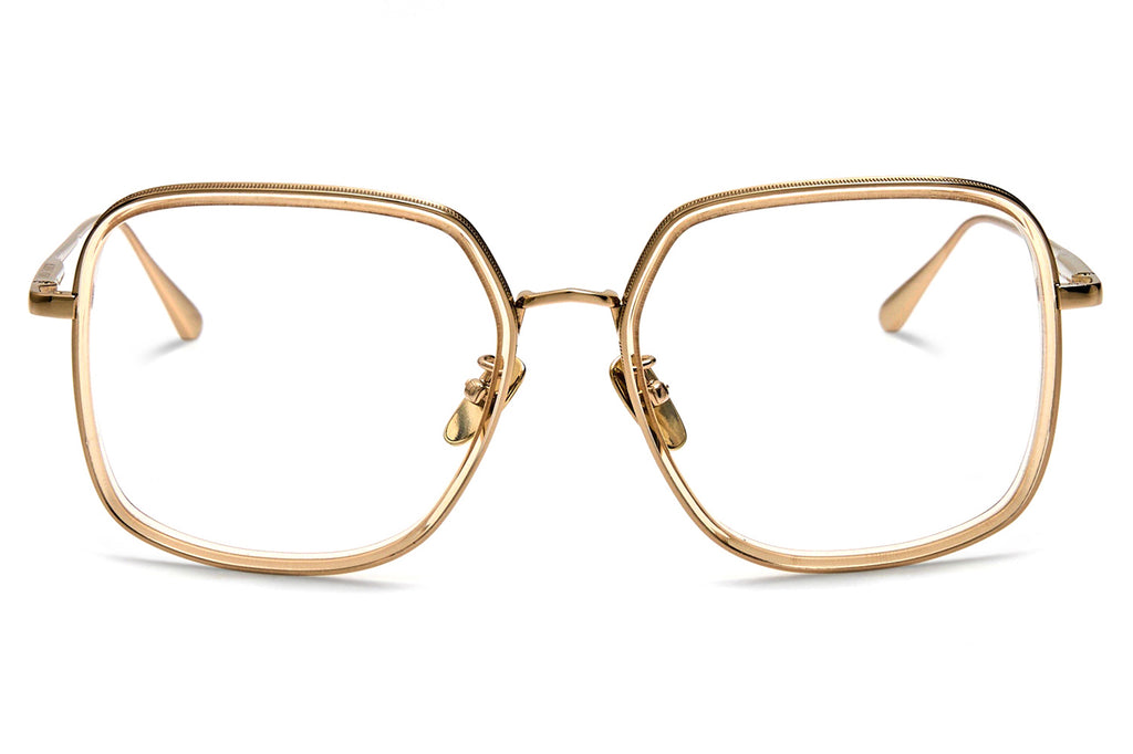 Linda Farrow - Alicia Eyeglasses Ash/Light Gold (C2)