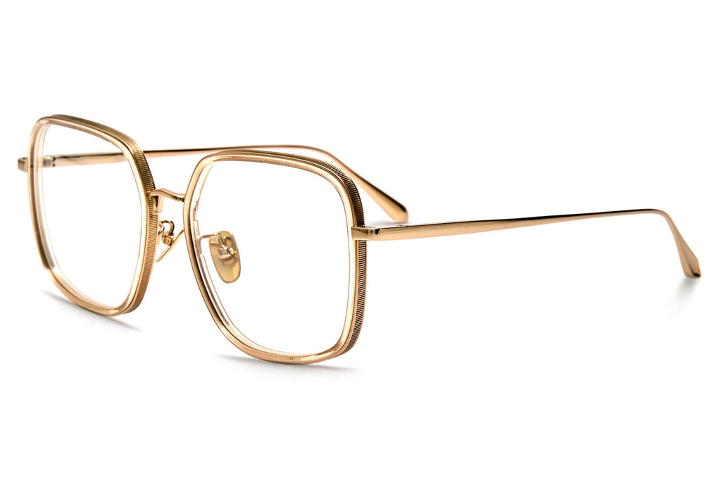 Linda Farrow - Alicia Eyeglasses Ash/Light Gold (C2)