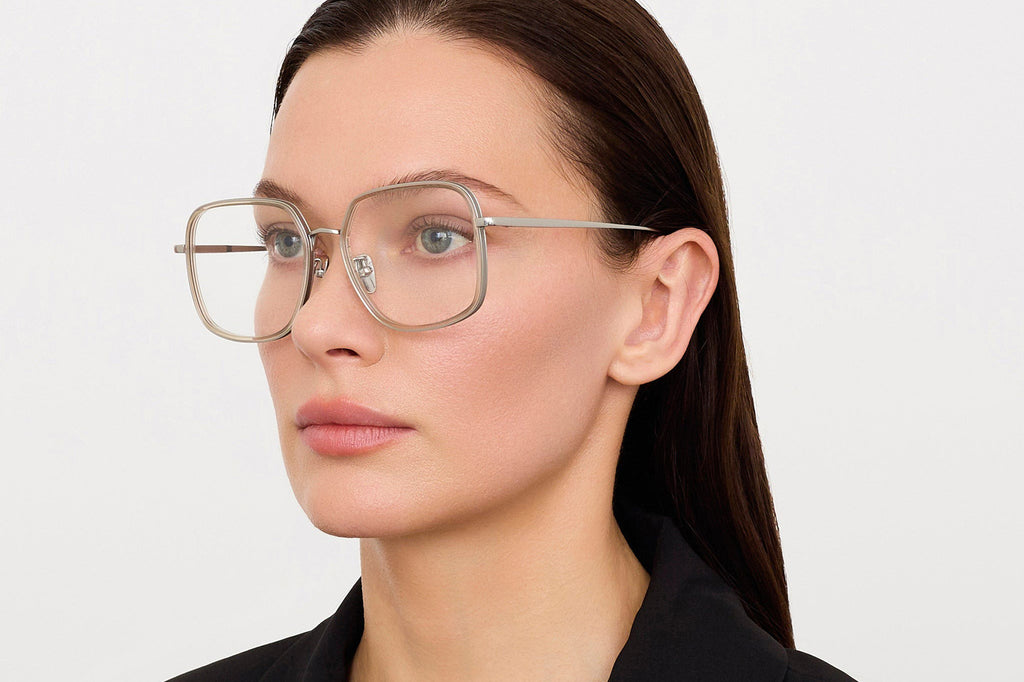 Linda Farrow - Alicia Eyeglasses Ash/Light Gold (C2)
