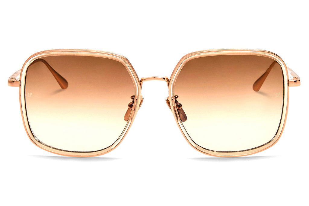 Linda Farrow - Alicia Sunglasses Ash/Rose Gold (C5)
