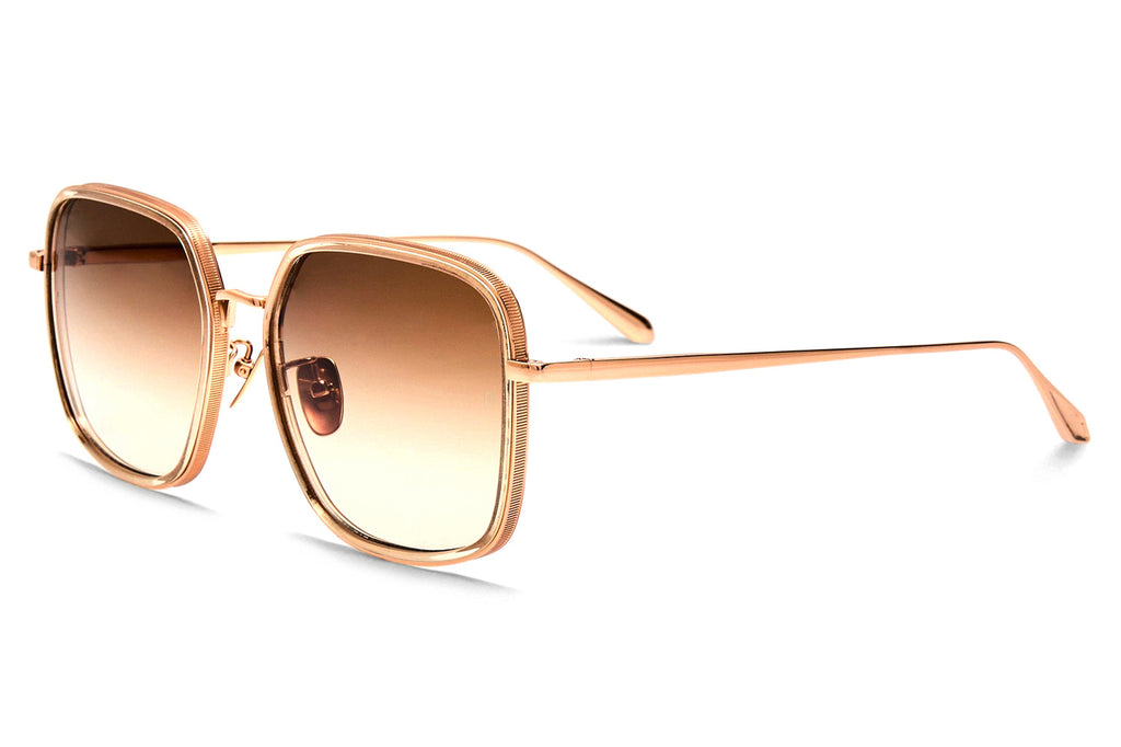 Linda Farrow - Alicia Sunglasses Ash/Rose Gold (C5)