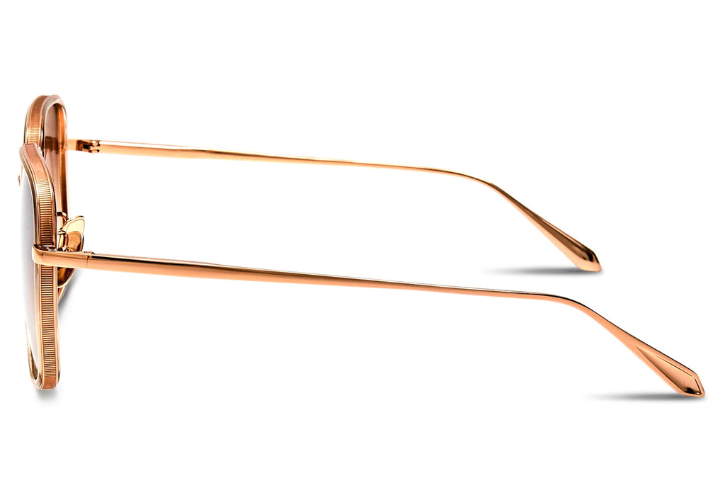 Linda Farrow - Alicia Sunglasses Ash/Rose Gold (C5)