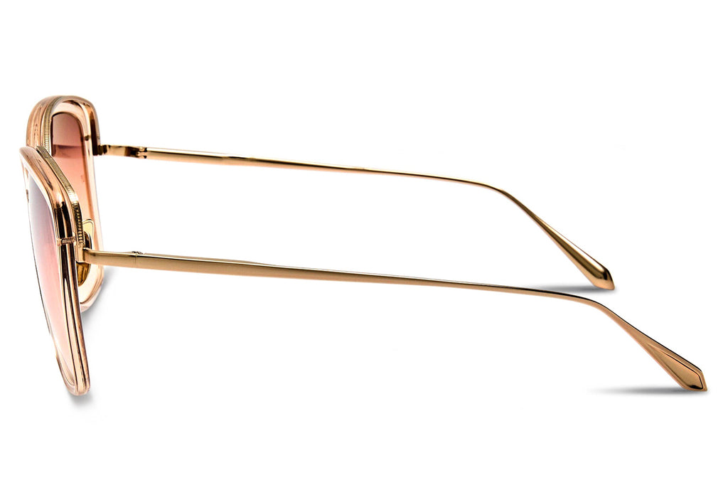 Linda Farrow - Anais Sunglasses Ash/Light Gold (C3)