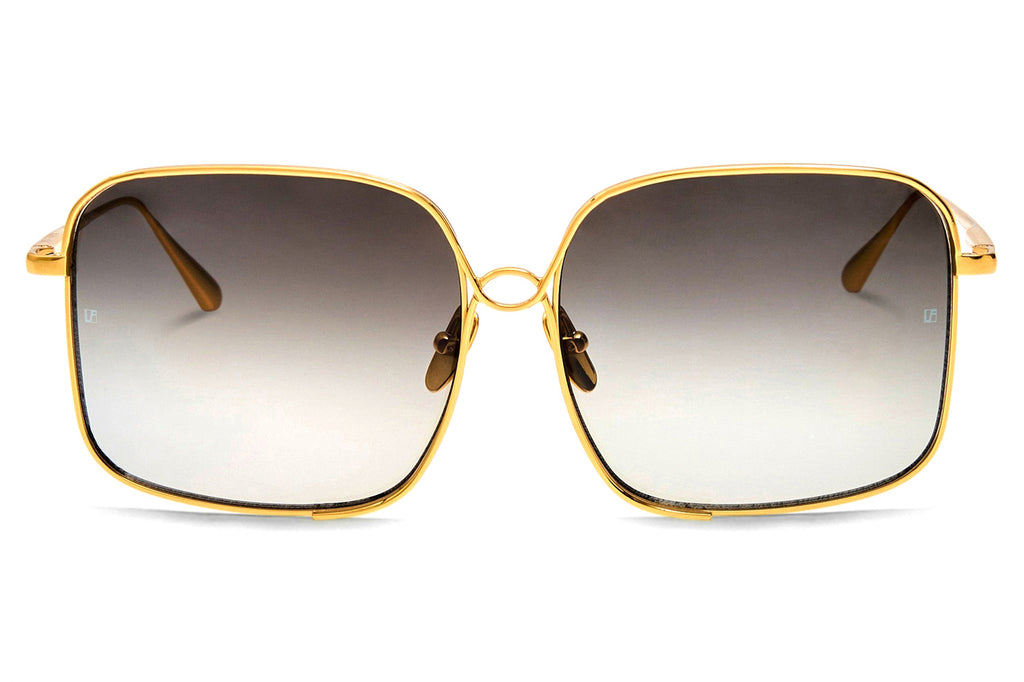 Linda Farrow - Genevieve Sunglasses Yellow Gold (C1)