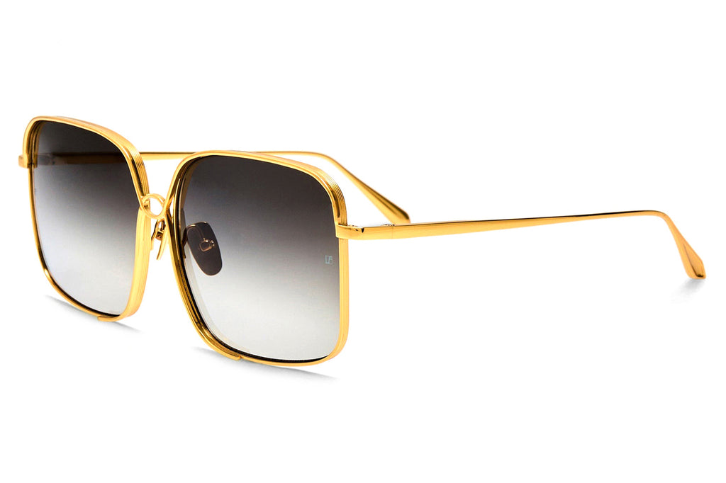 Linda Farrow - Genevieve Sunglasses Yellow Gold (C1)