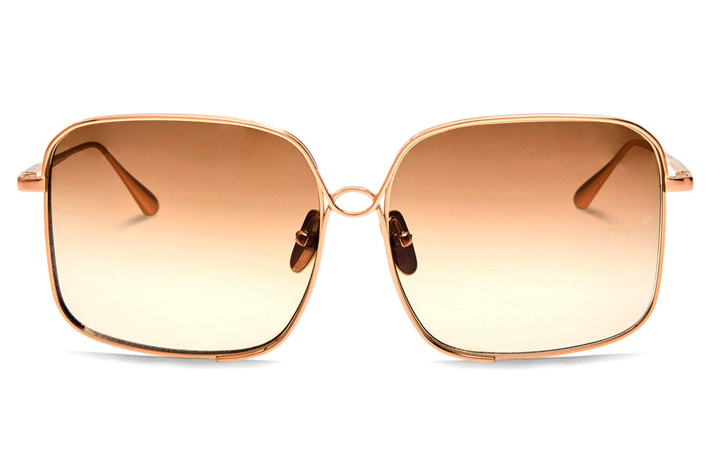 Linda Farrow - Genevieve Sunglasses Rose Gold (C2)