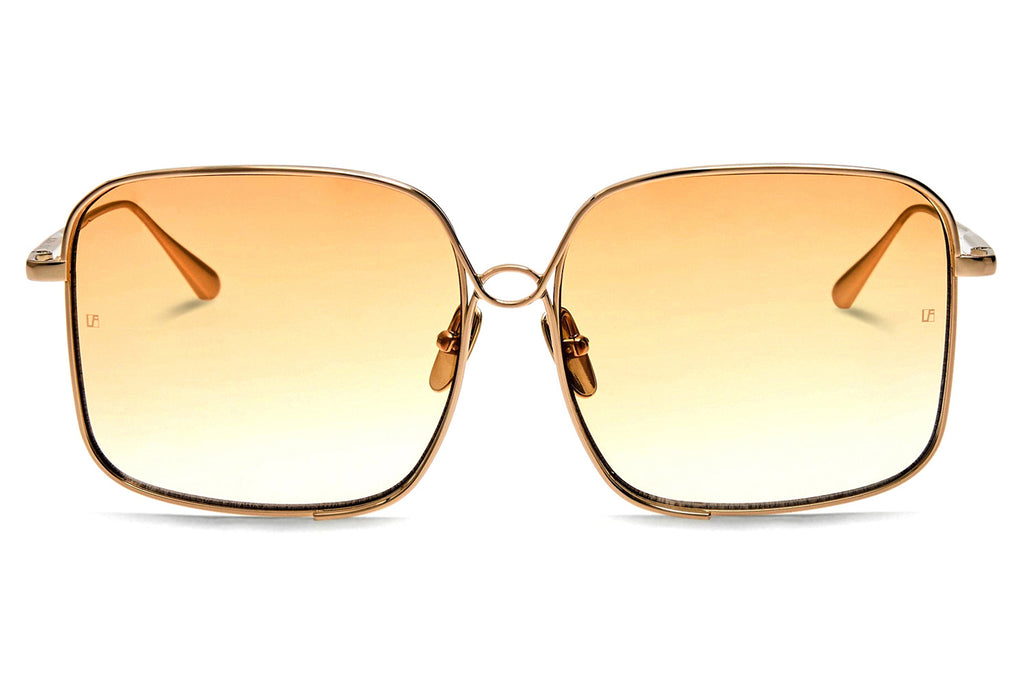 Linda Farrow - Genevieve Sunglasses Light Gold (C3)
