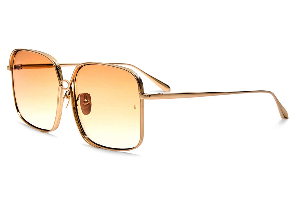 Linda Farrow - Genevieve Sunglasses Light Gold (C3)