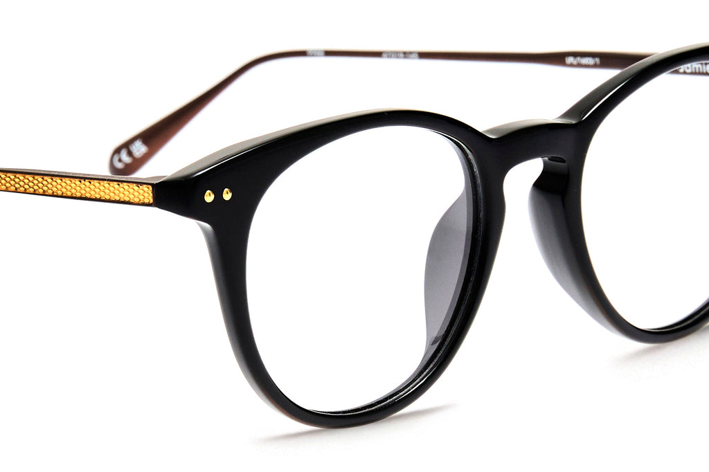 Linda Farrow - Jamie Eyeglasses Black/Yellow Gold (C1)