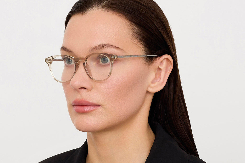 Linda Farrow - Jamie Eyeglasses Truffle/White Gold (C3)