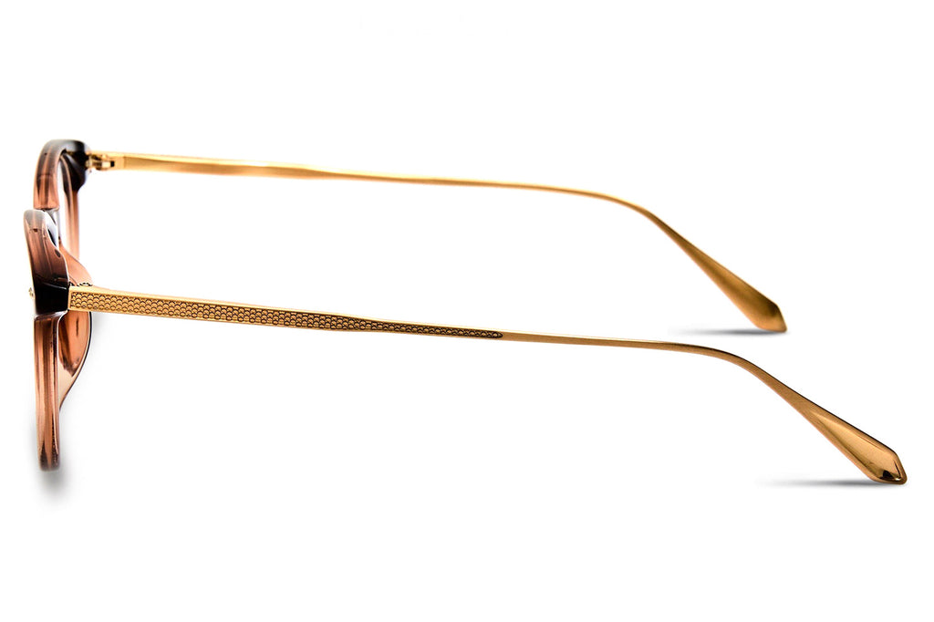 Linda Farrow - Jamie Eyeglasses Brown/Matte Champagne (C4)