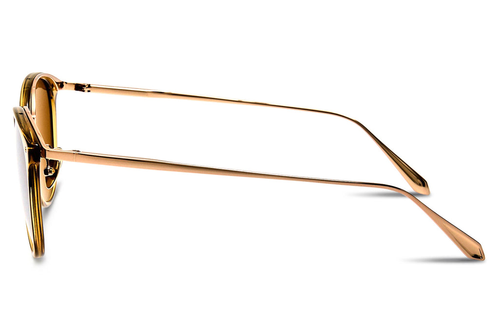 Linda Farrow - Calthorpe Sunglasses Khaki/Light Gold (C103)