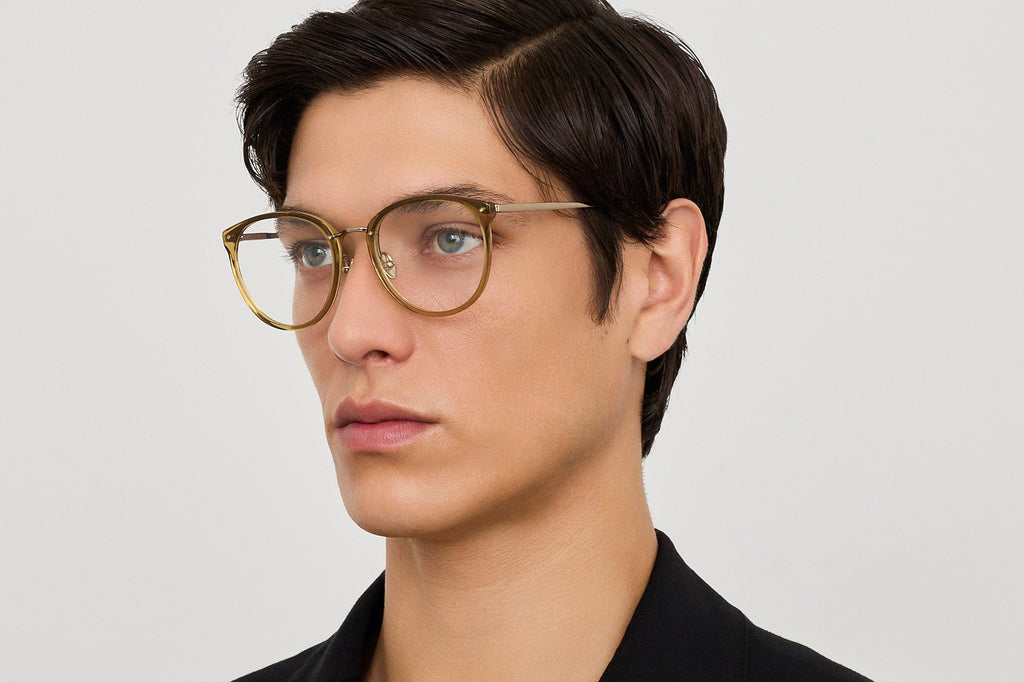 Linda Farrow - Calthorpe Eyeglasses Khaki/Light Gold (C104)