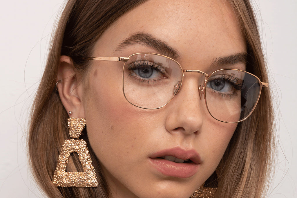 Linda Farrow - Simon Eyeglasses Rose Gold (C8)