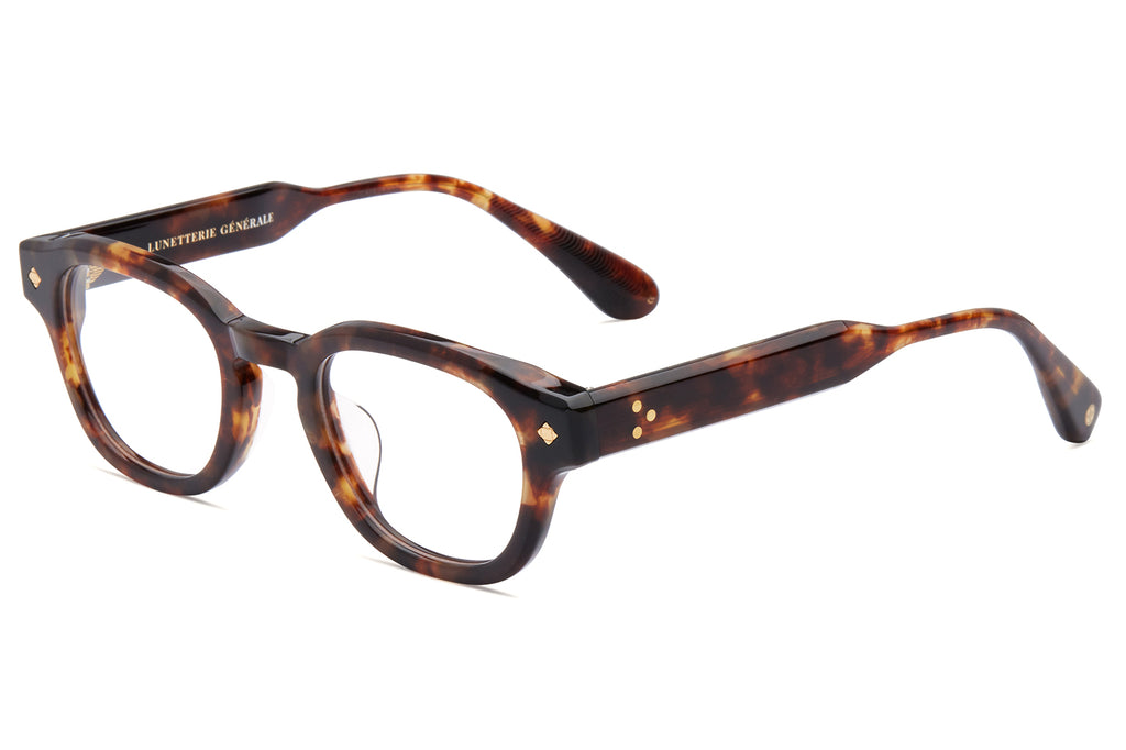 Lunetterie Générale - Apéro Au Soleil Eyeglasses Medium Tortoise & 24K Gold