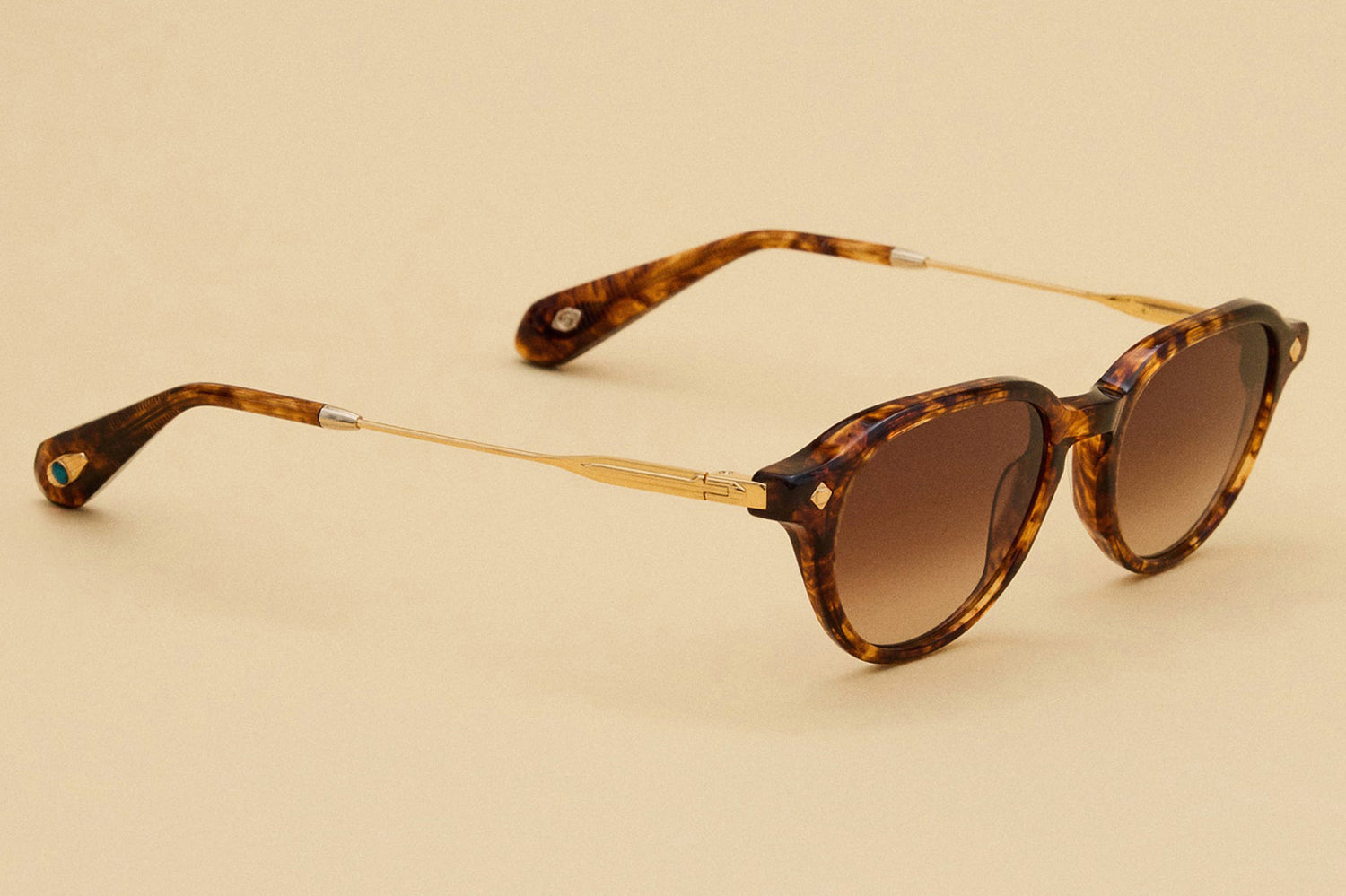 Lunetterie Générale Après-Ski Sunglasses | Round Acetate Frame