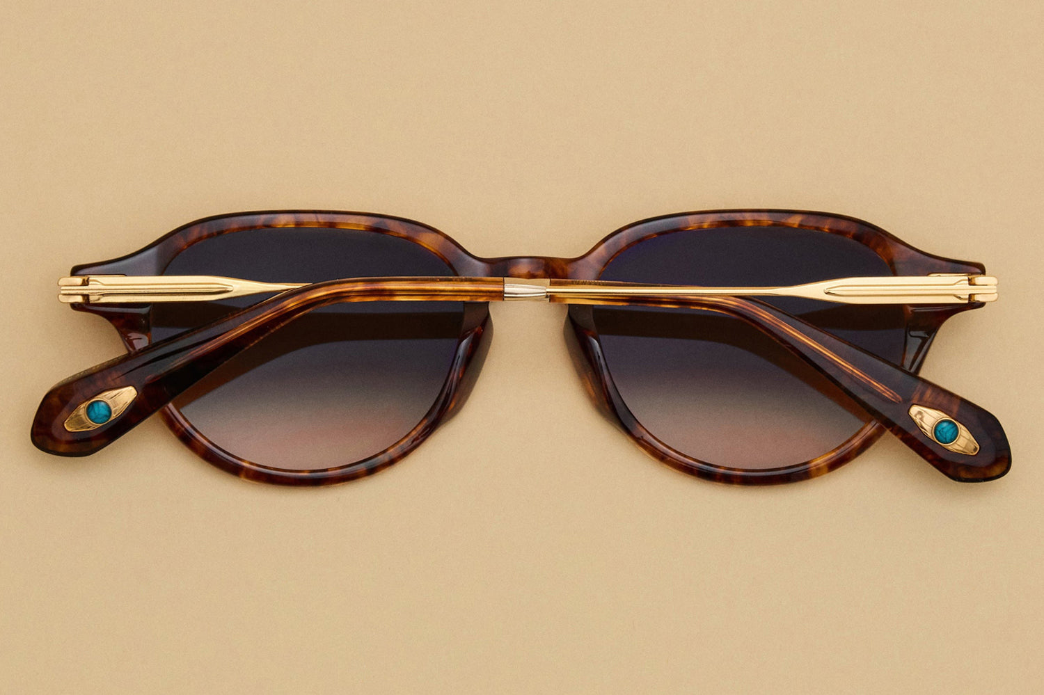 Lunetterie Générale Après-Ski Sunglasses | Round Acetate Frame