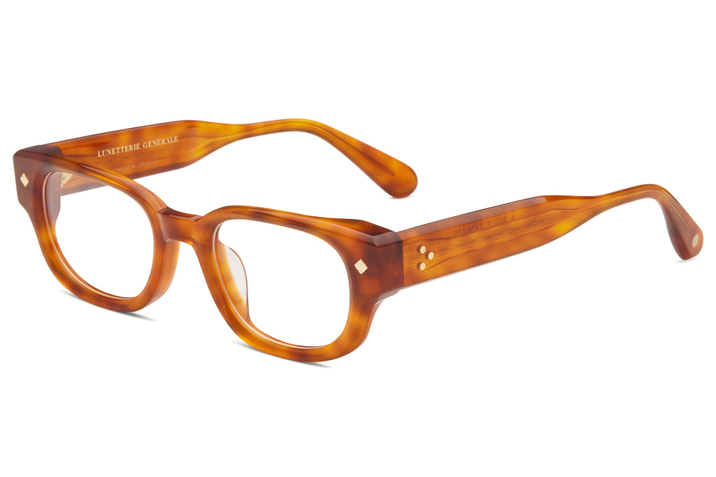 Lunetterie Générale - À Tout Jamais Eyeglasses Light Havana & 18K Gold