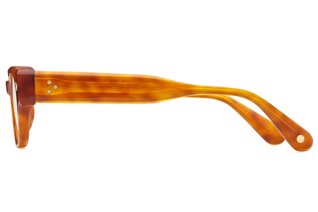 Lunetterie Générale - À Tout Jamais Eyeglasses Light Havana & 18K Gold