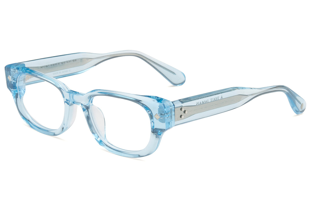 Lunetterie Générale - À Tout Jamais Eyeglasses Blue Crystal & Palladium