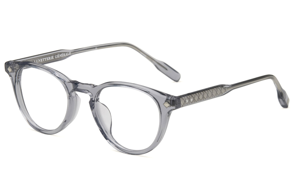 Lunetterie Générale - Dolce Vita Eyeglasses Grey Crystal & Palladium