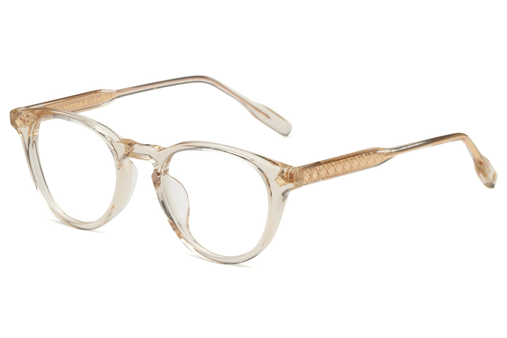 Lunetterie Générale - Dolce Vita Eyeglasses Smoke Crystal & 18k Gold